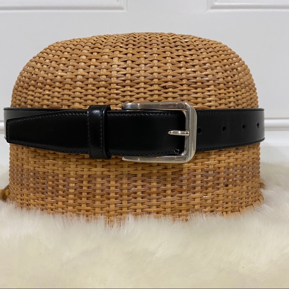 Prada Other - Prada Men’s Black Leather Belt NWOT